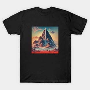 Mountain Fauna Woods Clouds Rocks Outdoor Since T-Shirt